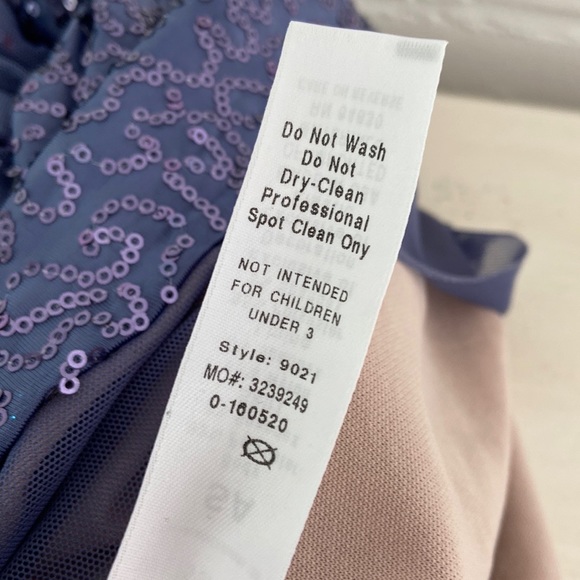 Sequin Leotard Dress ~ Performance Dress ~ Full Length Sequin Dance Dress - Picture 14 of 15